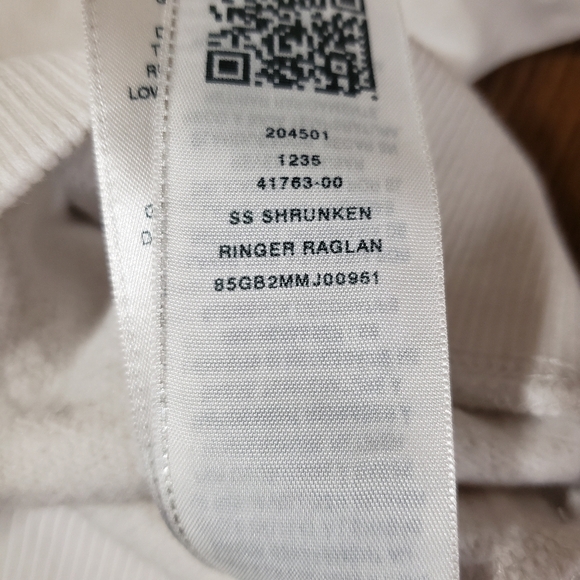 True Religion Ringer Raglan shirt - Picture 8 of 9